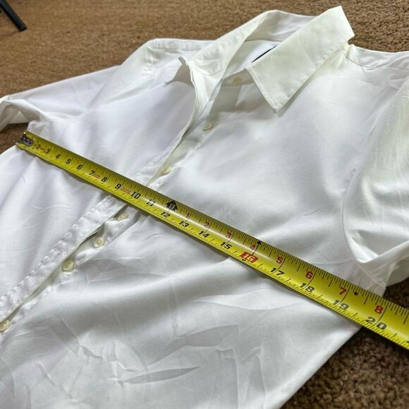 The Shirt by Rochelle Behrens White Button Down Shirt - Picture 6 of 6